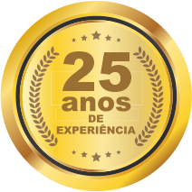 Selo 25 Anos de Experiência